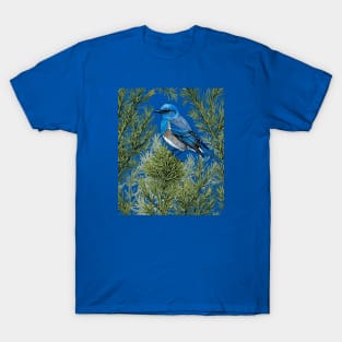 Nevada Mountain Bluebird And Sagebrush 1 T-Shirt